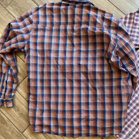 Lot of 4 Mix Patagonia Men's XL Button Up Long Shirts Cotton - Picture 11 of 15